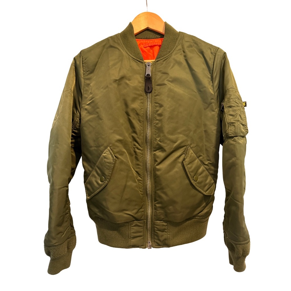 Alpha Industries Sage Green Bomber Jacket